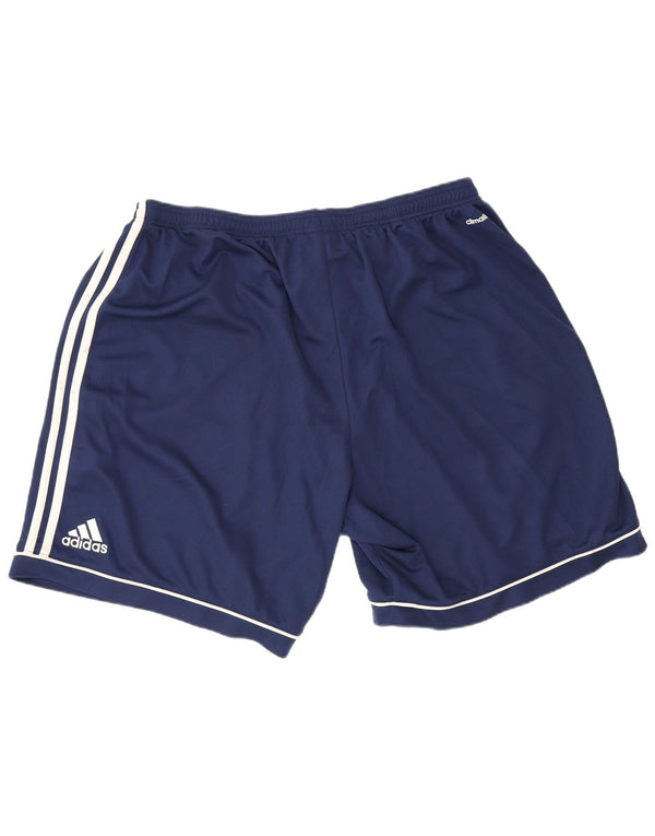 Adidas muške sportske kratke hlače Climalite 2XL tamnoplavi poliester
