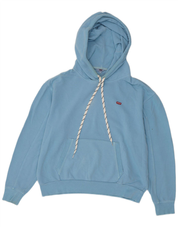 Levi's prevelika ženska majica s kapuljačom UK 10 Small Blue