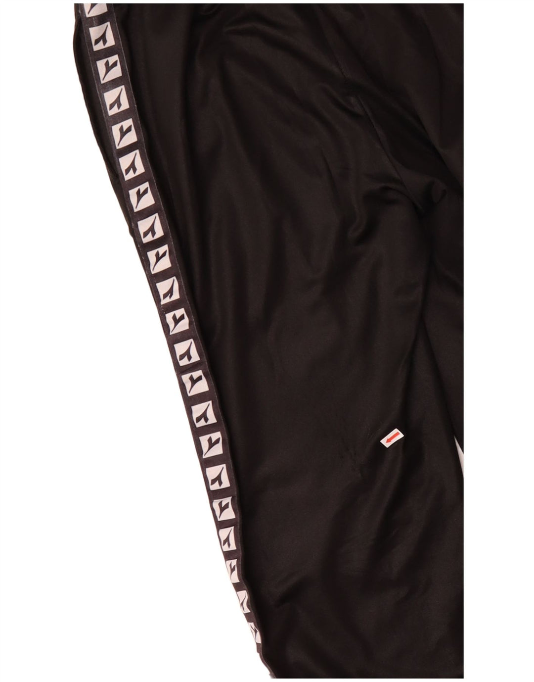 DIADORA Ženska prevelika trenirka s grafičkim motivima UK 10 Mala crna