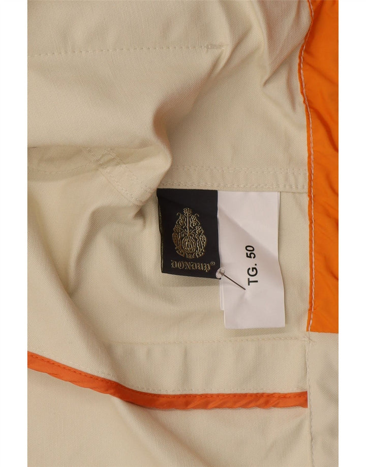 Dondup muška pomoćna jakna s kapuljačom IT 50 Large Off White Polyamide