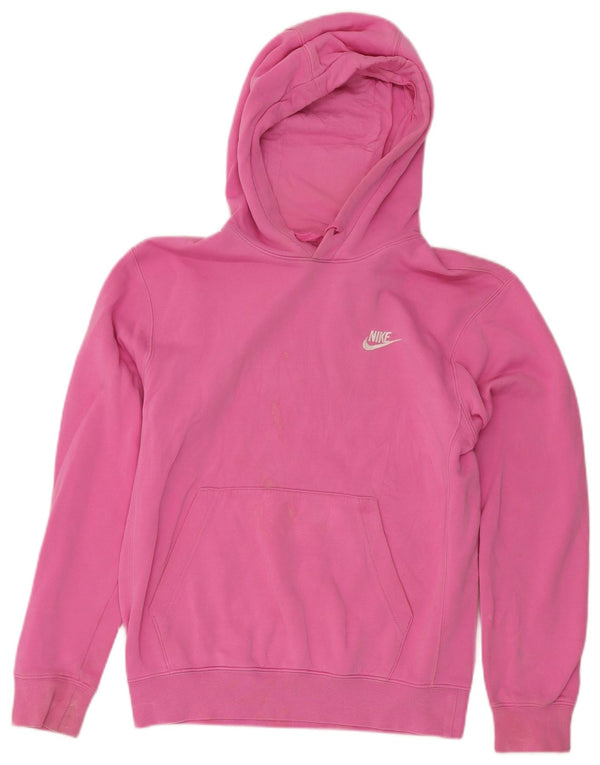 Nike muška majica s kapuljačom XS, ružičasti pamuk