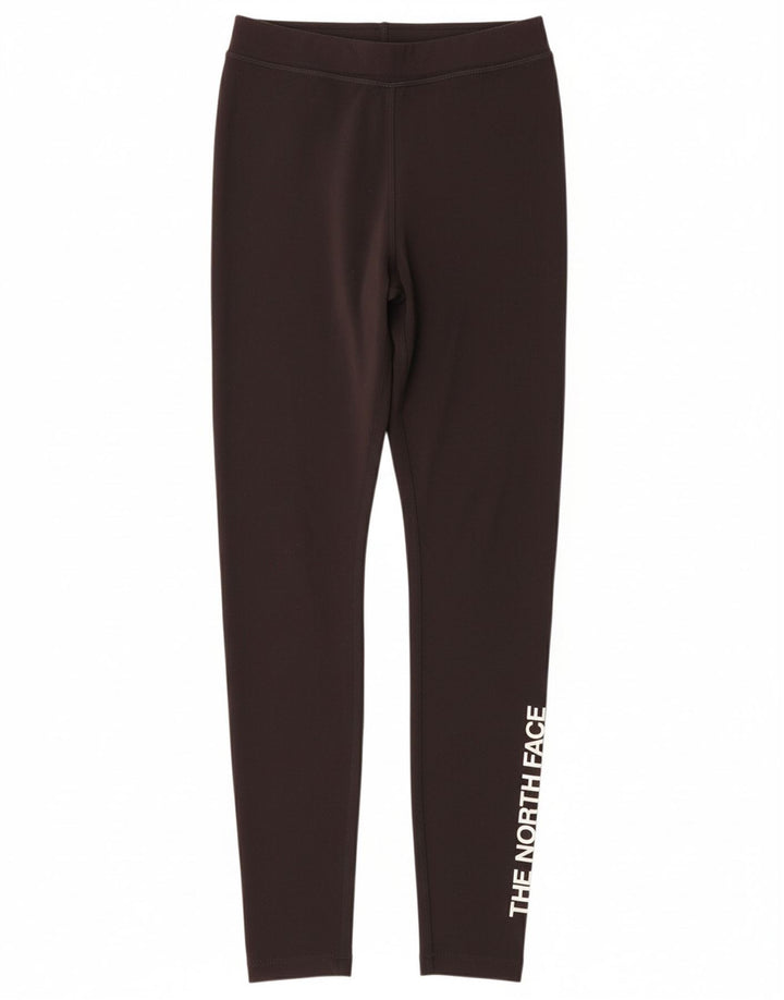 THE NORTH FACE Womens Graphic Leggings UK 8 Small  Black