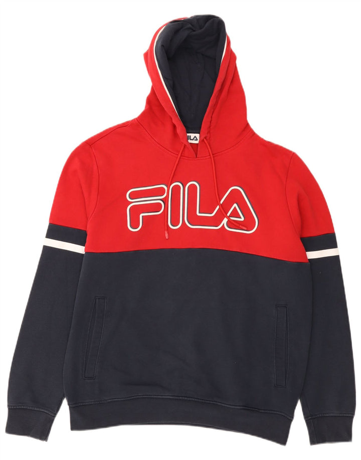 Fila muška majica s kapuljačom s kapuljačom, mala crvena boja