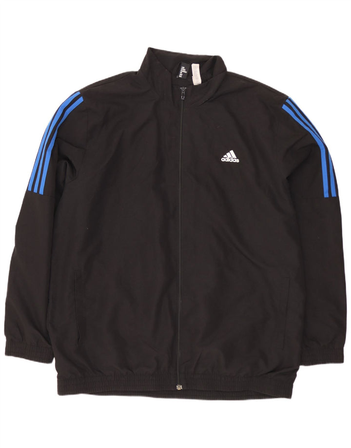 Adidas muška trenirka gornja jakna UK 48/50 XL crni poliester