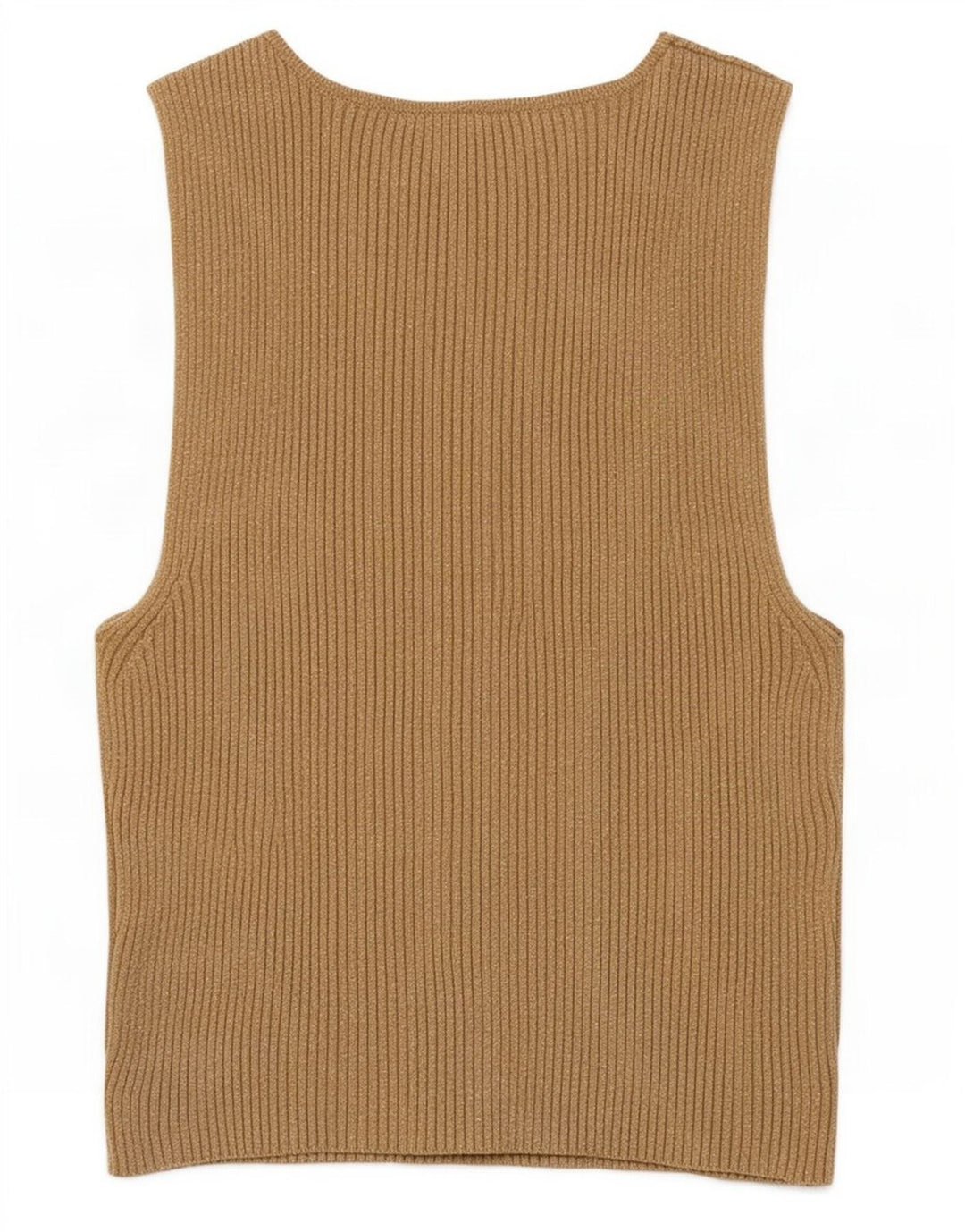 Zara ženski kratki prsluk UK 8 Small Beige