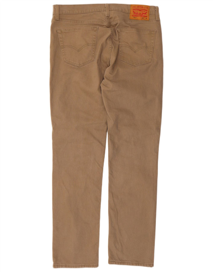 Levi's muške 511 uske traperice W34 L32 bež pamuk