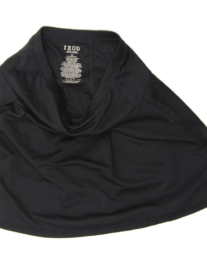 IZOD Girls Regular Skort 13-14 Years  Navy Blue Polyester Vintage Izod and Second-Hand Izod from Messina Hembry 
