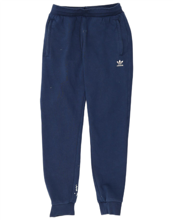 Adidas muške trenirke hlače Joggers Srednje tamnoplavi pamuk