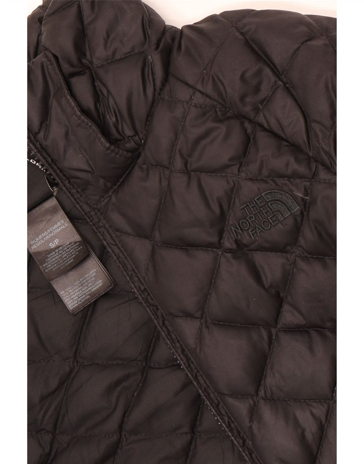 The North Face ženska prošivena jakna UK 10 Mala crna najlonska