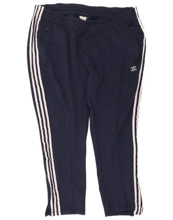Adidas ženske hlače za trenirku UK 28/30 3XL tamnoplavi pamuk