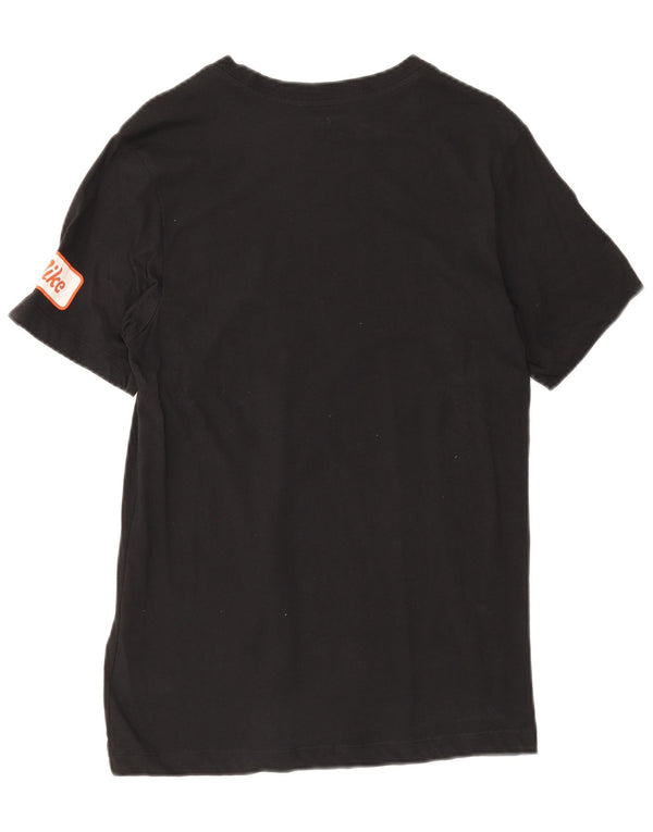 Nike Dri Fit Graphic T-Shirt Top mali crni pamuk