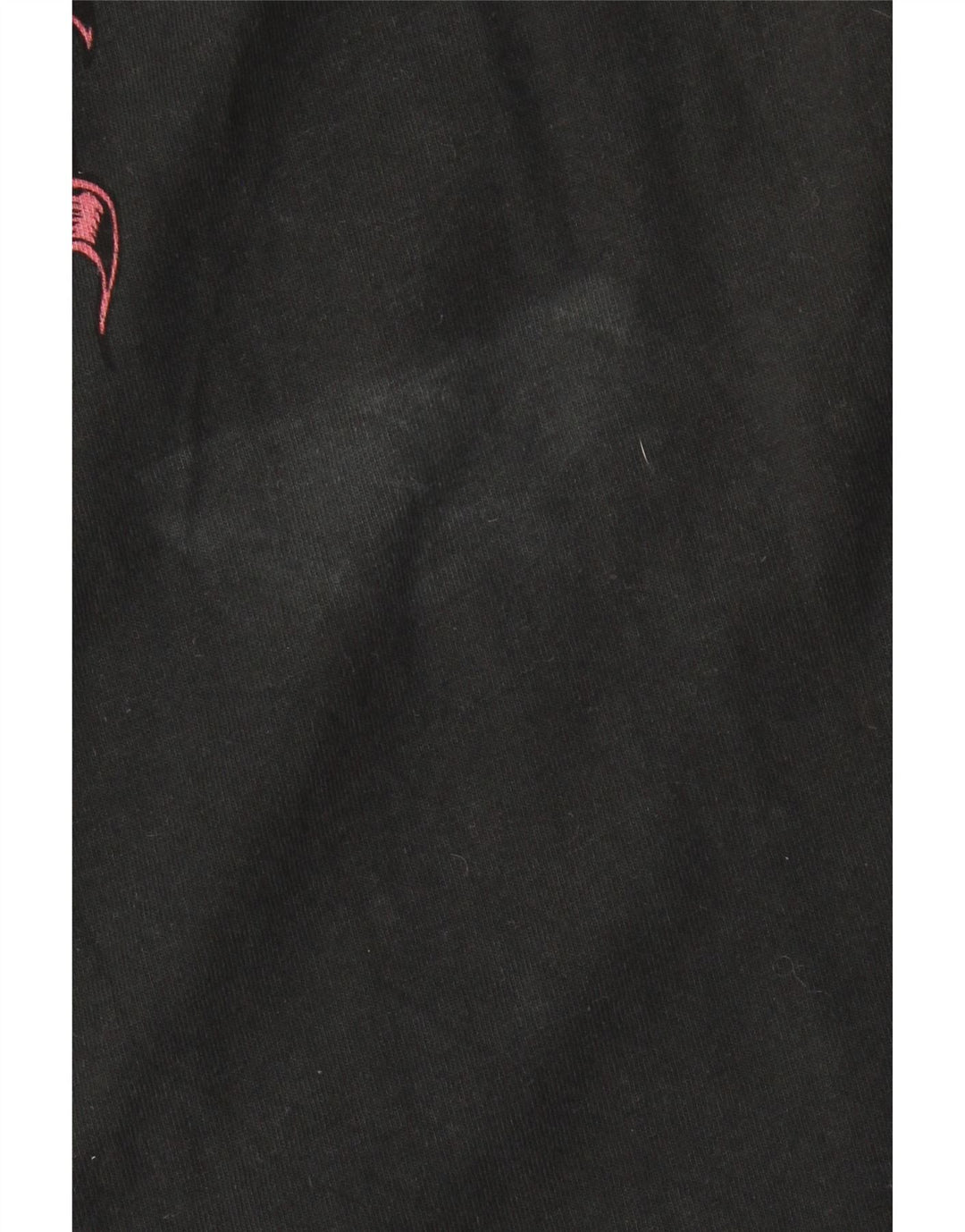 ALL SAINTS Muška prevelika majica kratkih rukava srednje veličine, crni pamuk