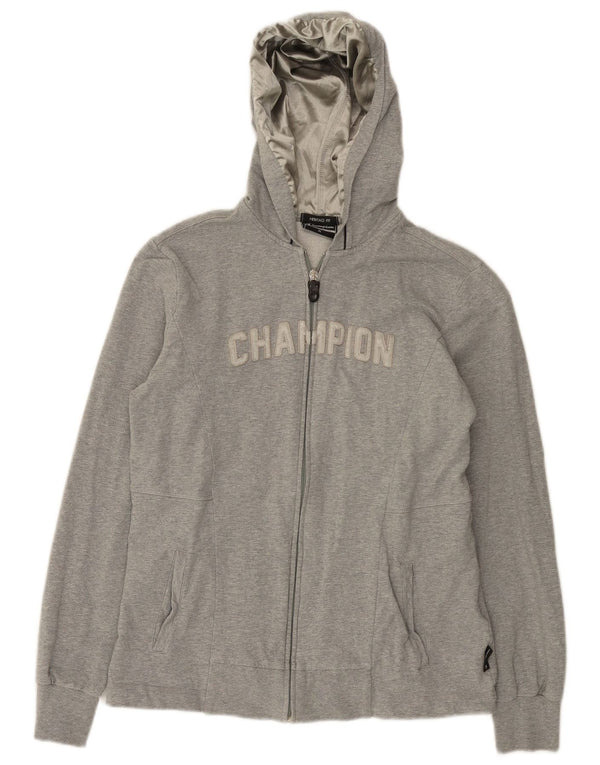 Champion Ženska pulover s kapuljačom s patentnim zatvaračem Heritage UK 18 XL siva