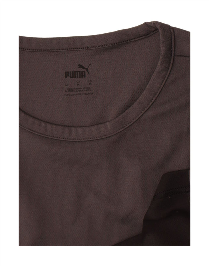 Puma gornji dio muške majice srednje sive boje
