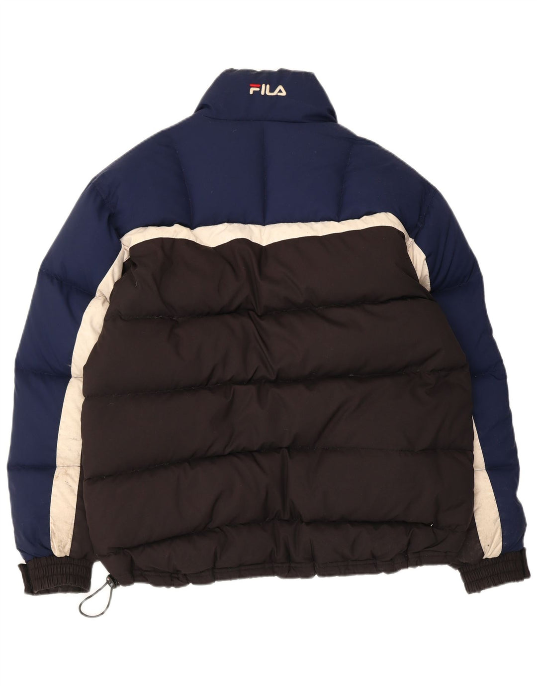 Fila muška podstavljena jakna UK 36 mali crni poliester u boji
