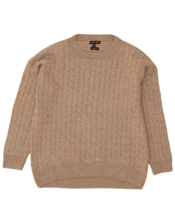 Massimo Dutti ženski pulover s okruglim izrezom UK 10 Small Gray