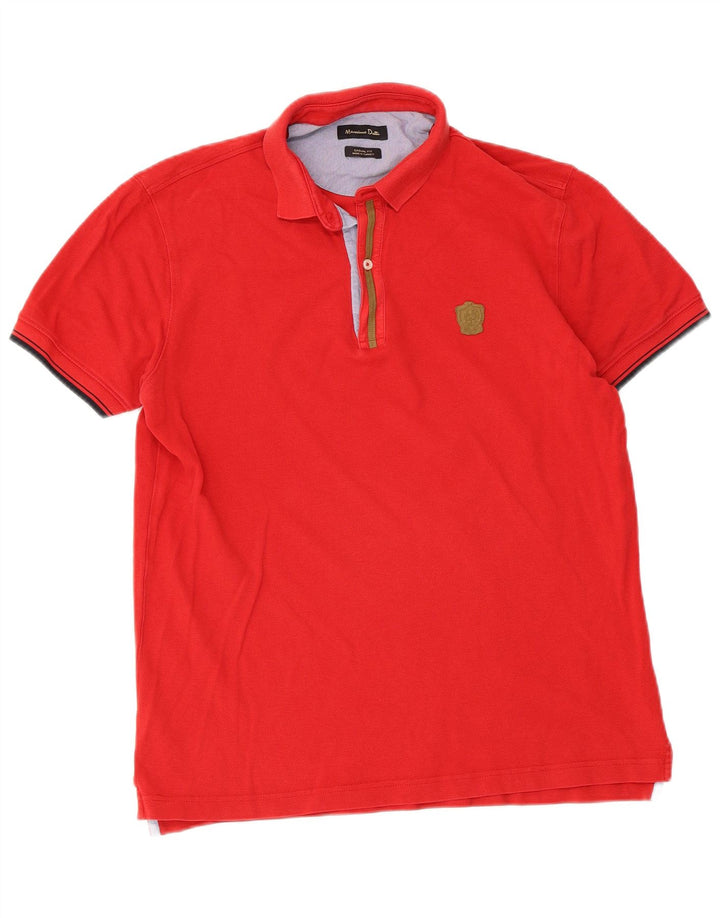 Massimo Dutti muška ležerna polo majica velike crvene boje