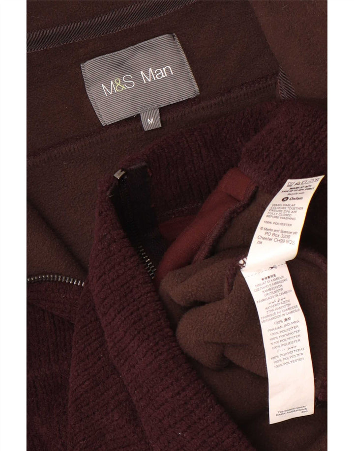Marks & Spencer muška jakna od flisa UK 38 srednje smeđi poliester