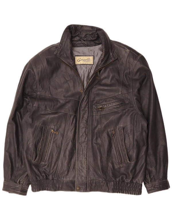 Gazelli muška kožna jakna UK 44 2XL crna