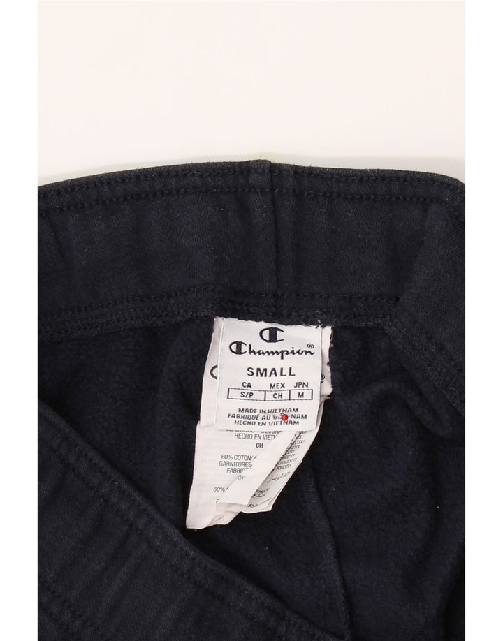 CHAMPION Womens Leggings UK 10 Small  Navy Blue Cotton Vintage Champion and Second-Hand Champion from Messina Hembry 
