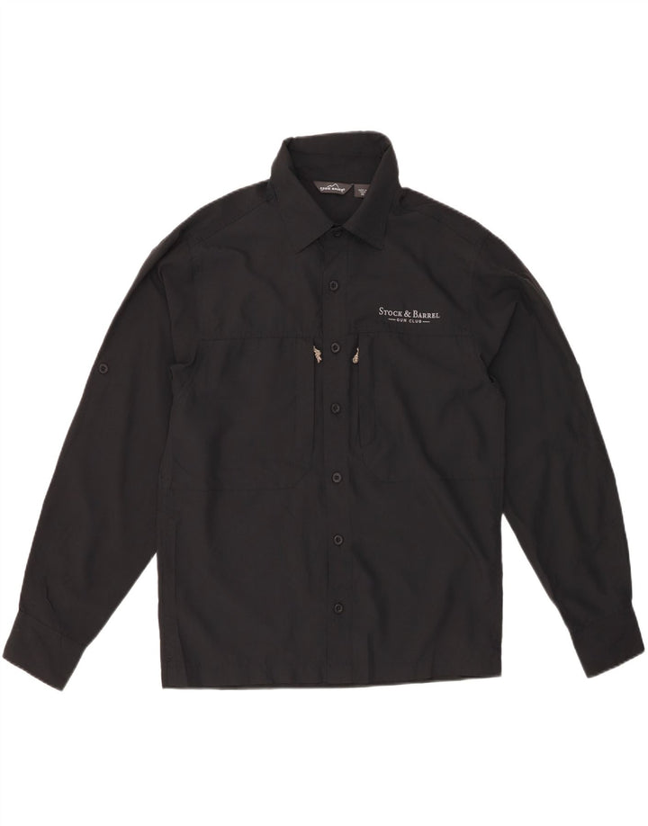 Eddie Bauer muška grafička majica XS crni poliester