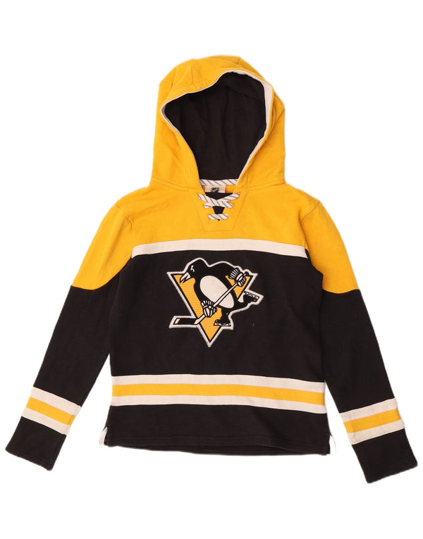 NHL Boys Pittsburgh Penguins majica s kapuljačom 10-11 godina srednje crna