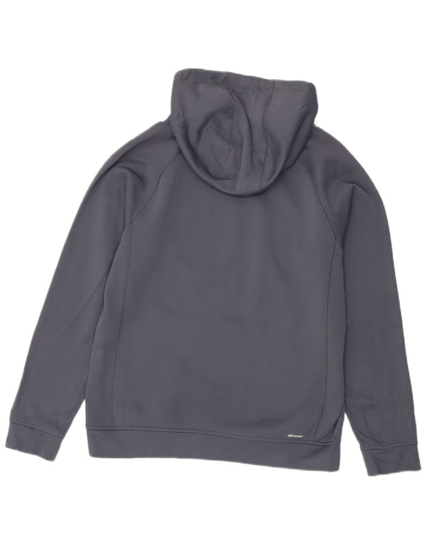 Adidas ženski džemper s kapuljačom Climawarm UK 14/16 veliki sivi poliester