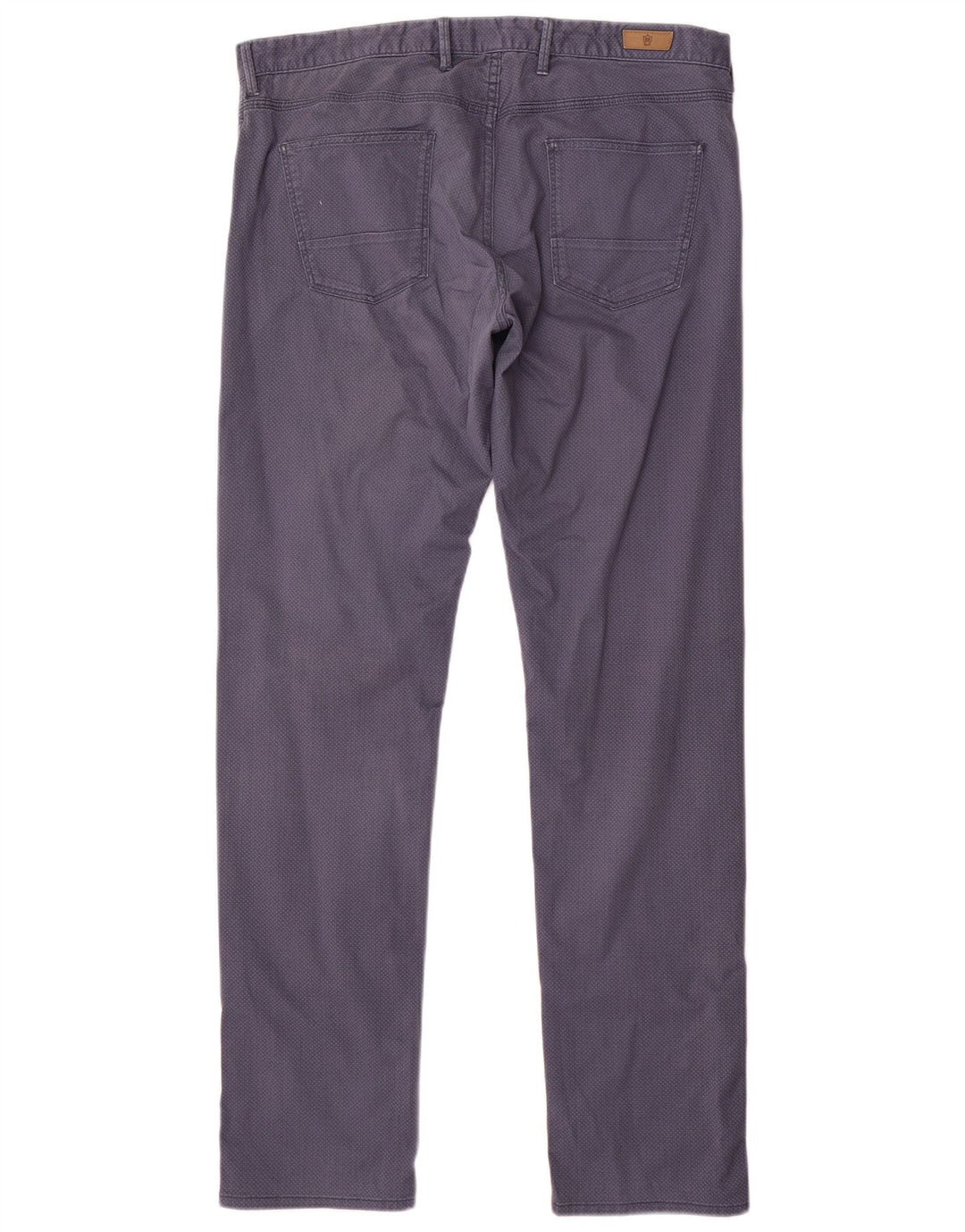 MASSIMO DUTTI Muške ležerne hlače EU 44 velike W34 L33 tamnoplave na točkice