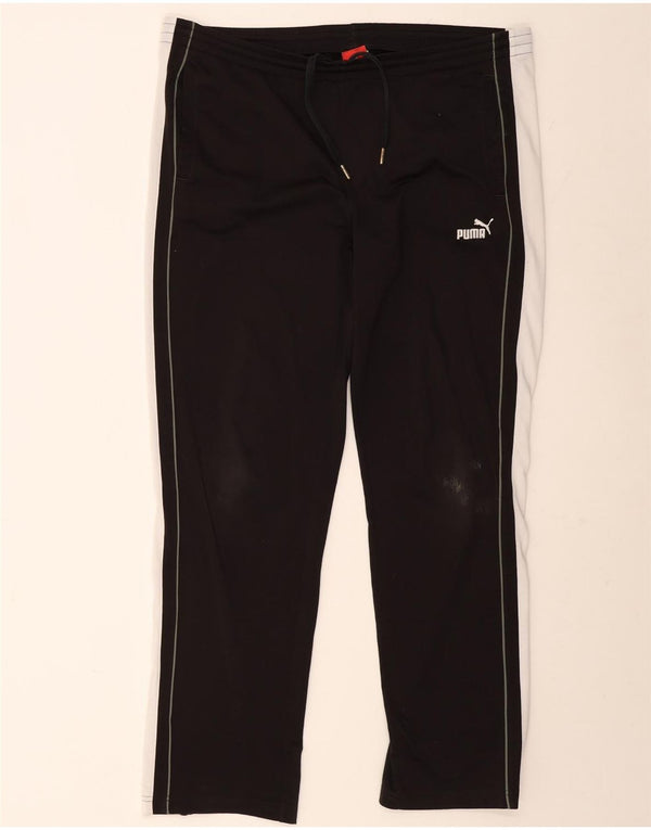 Puma muške hlače od trenirke Large Black Colourblock Poliester