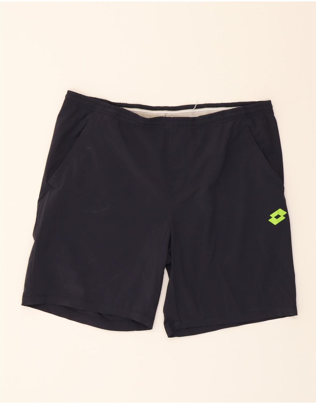 LOTTO Mens Sport Shorts 2XL  Navy Blue Vintage Lotto and Second-Hand Lotto from Messina Hembry 