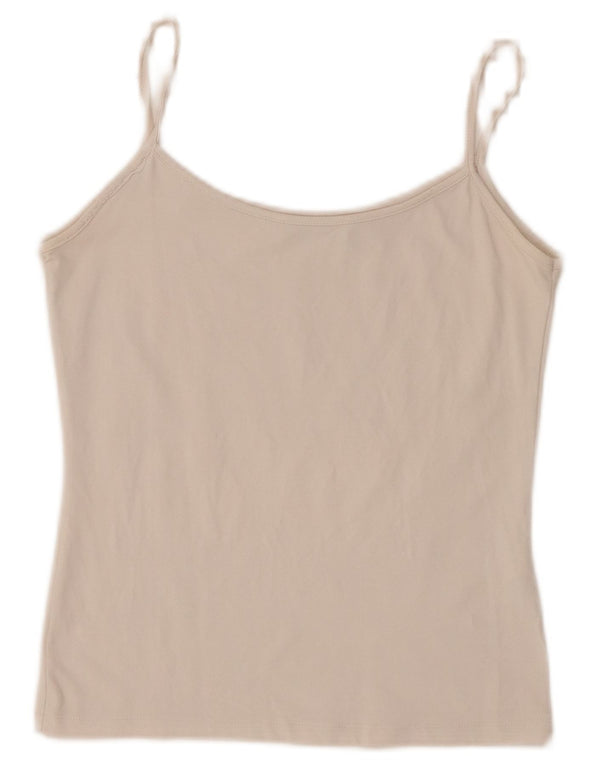 Zara ženski Cami Top UK 12 srednje bež najlon
