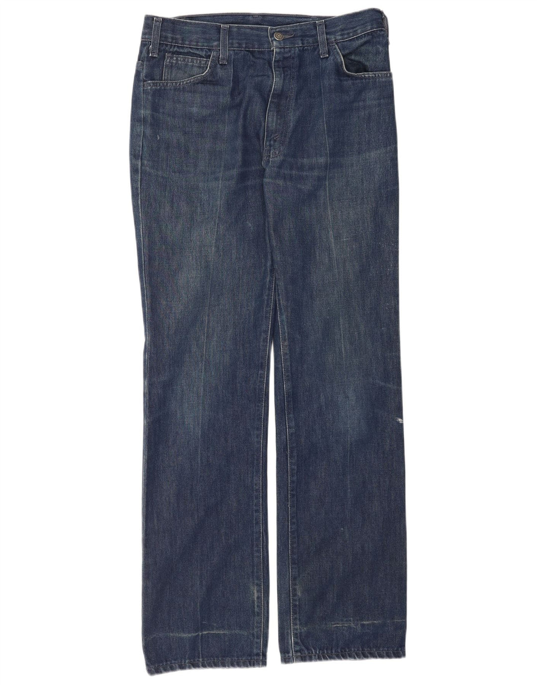 Levi's muške ravne traperice W33 L34 plavi pamuk