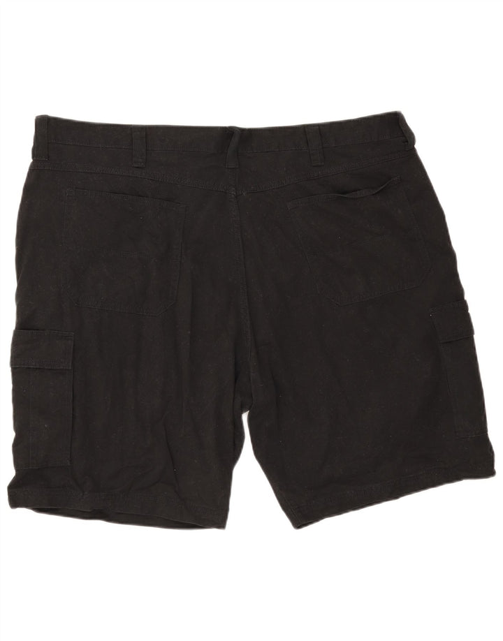 Wrangler muške kargo kratke hlače W44 2XL crni pamuk