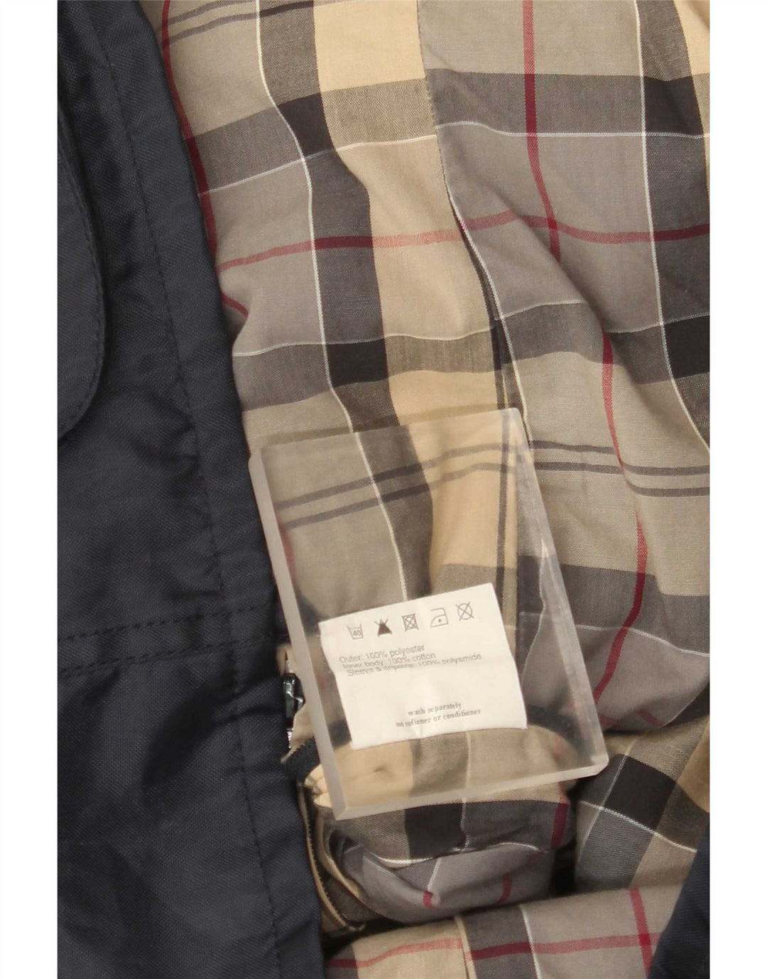 Barbour ženska pomoćna jakna UK 10 mala tamnoplava poliester