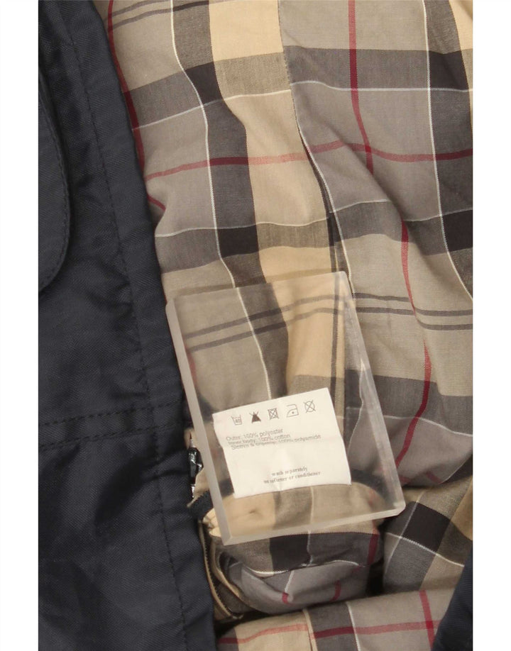Barbour ženska pomoćna jakna UK 10 mala tamnoplava poliester