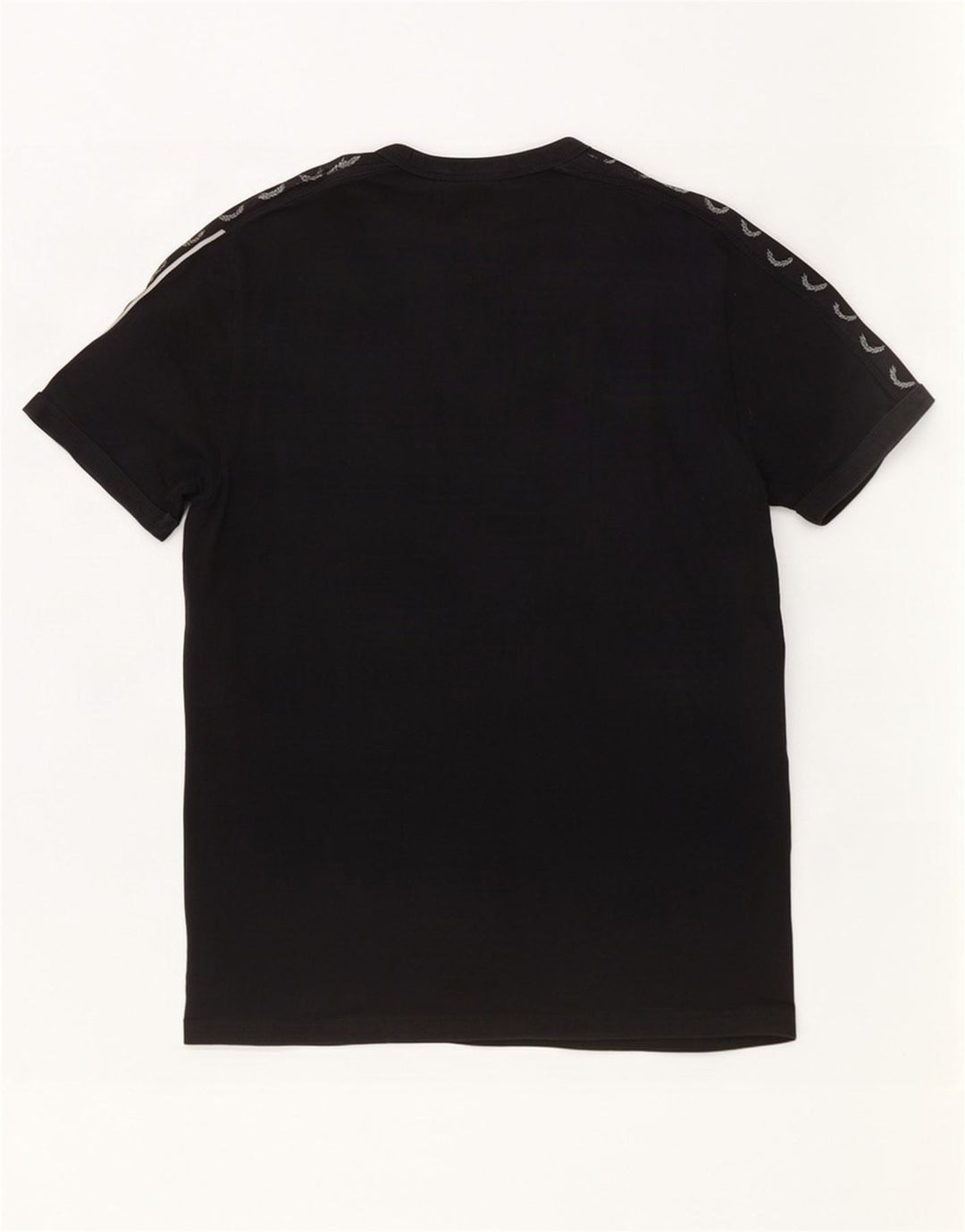 Fred Perry muška majica kratkih rukava srednje veličine, crni pamuk