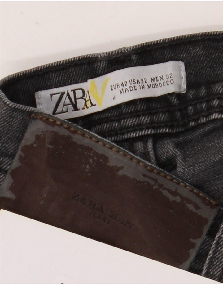 Zara muške uske traperice W32 L30 crne