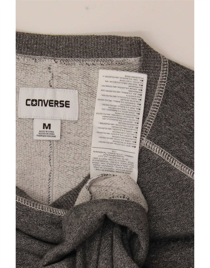 Converse muška trenirka s grafičkim motivima srednje sivi pamuk