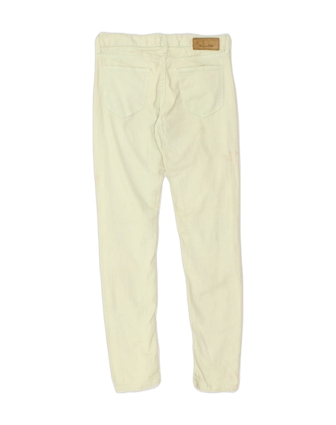 MASSIMO DUTTI Womens Skinny Casual Trousers W28 L29  Green | Vintage Massimo Dutti | Thrift | Second-Hand Massimo Dutti | Used Clothing | Messina Hembry 
