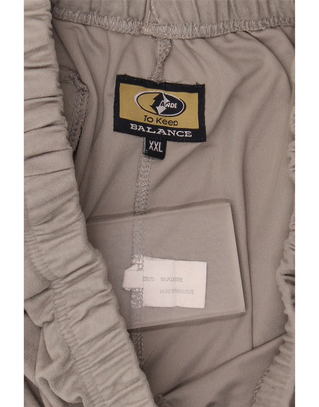 Vintage muške trenirke hlače 2XL sivi poliester