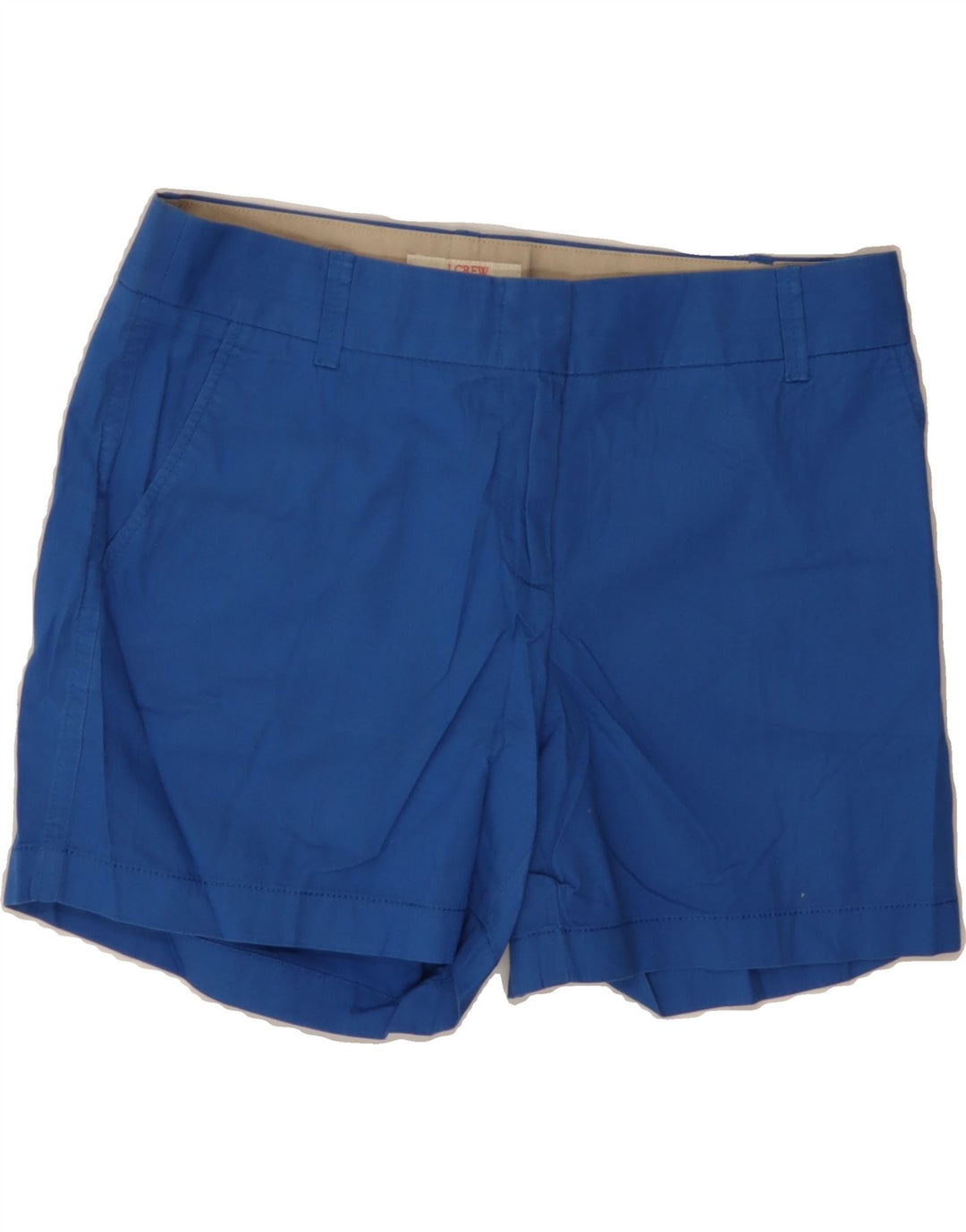 J. CREW Womens Chino Shorts US 6 Medium W32  Blue Cotton Vintage J. Crew and Second-Hand J. Crew from Messina Hembry 