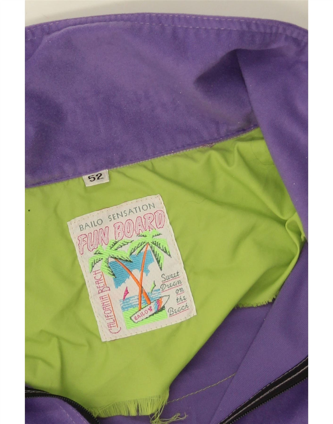 Bailo Muški pulover Trenirka Gornja jakna IT 52 Large Purple Colourblock