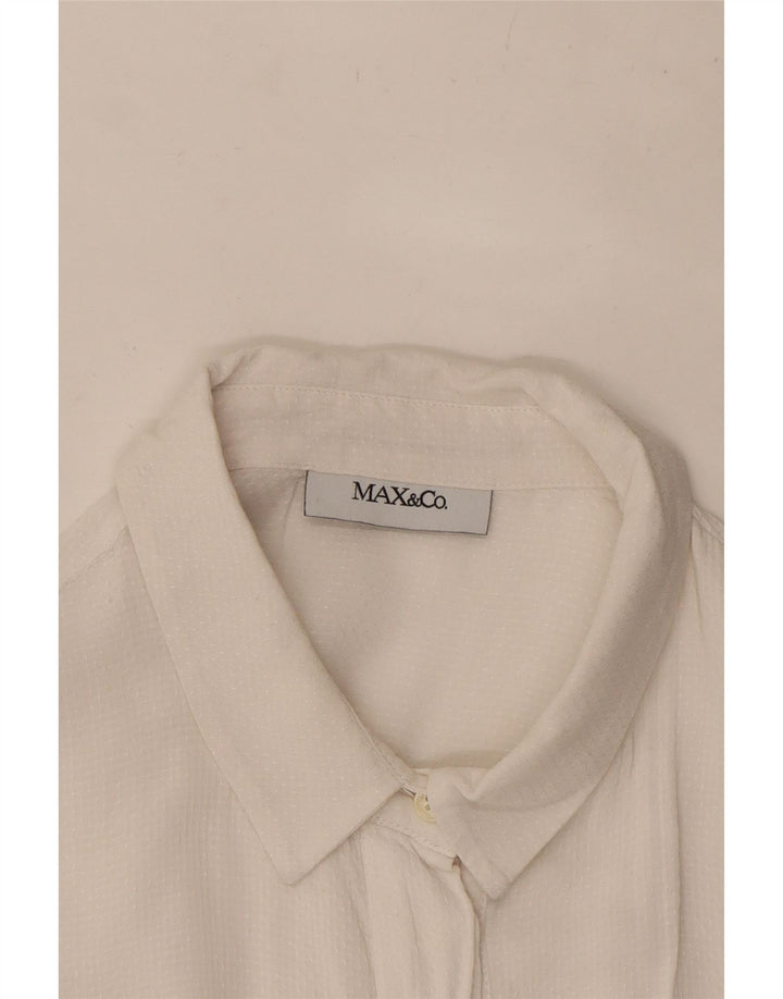 Max & Co. Ženska skraćena košulja UK 10 Mala bijela točkasta