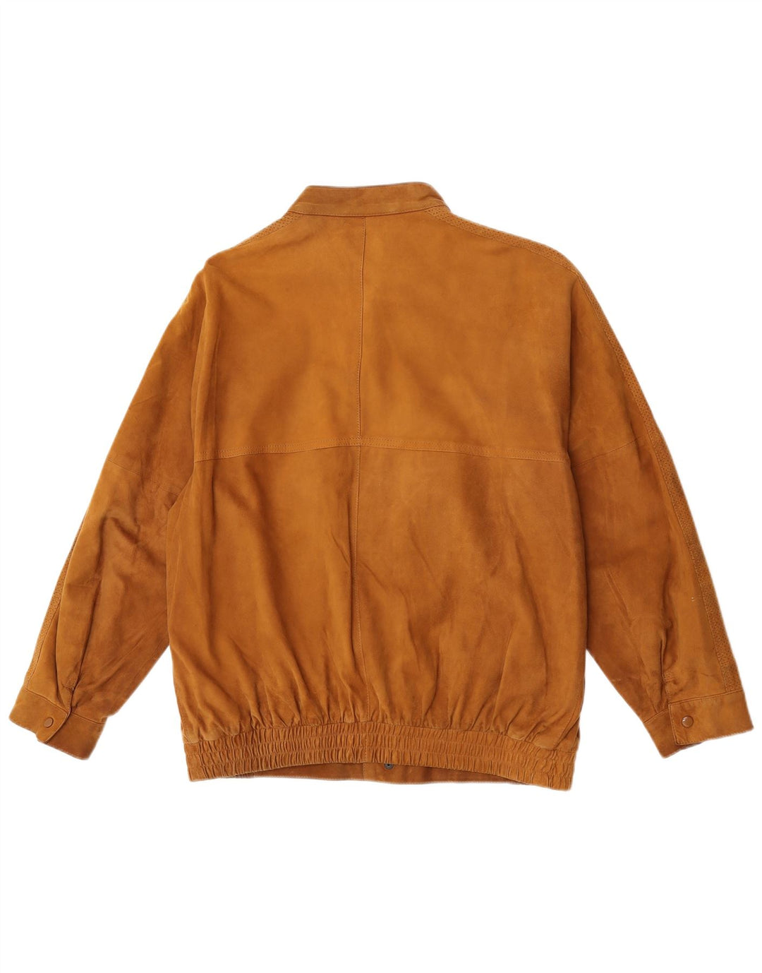 Vintage muška bomber jakna od brušene kože UK 36 Mala bež