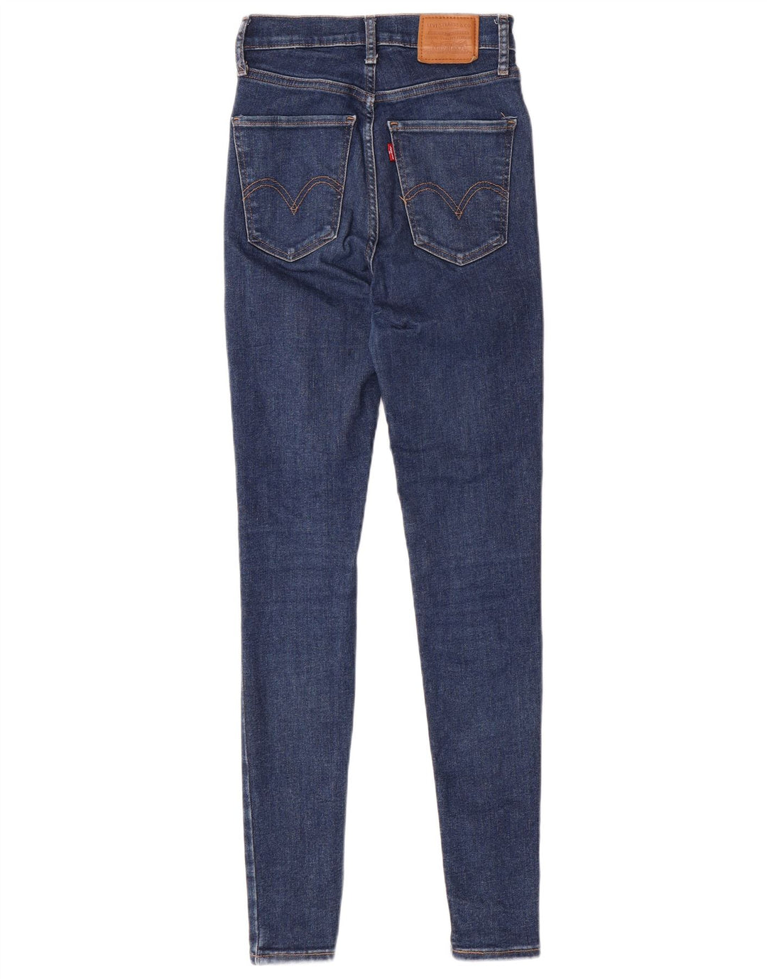 LEVI'S Womens Skinny Jeans W25 L30  Blue Cotton