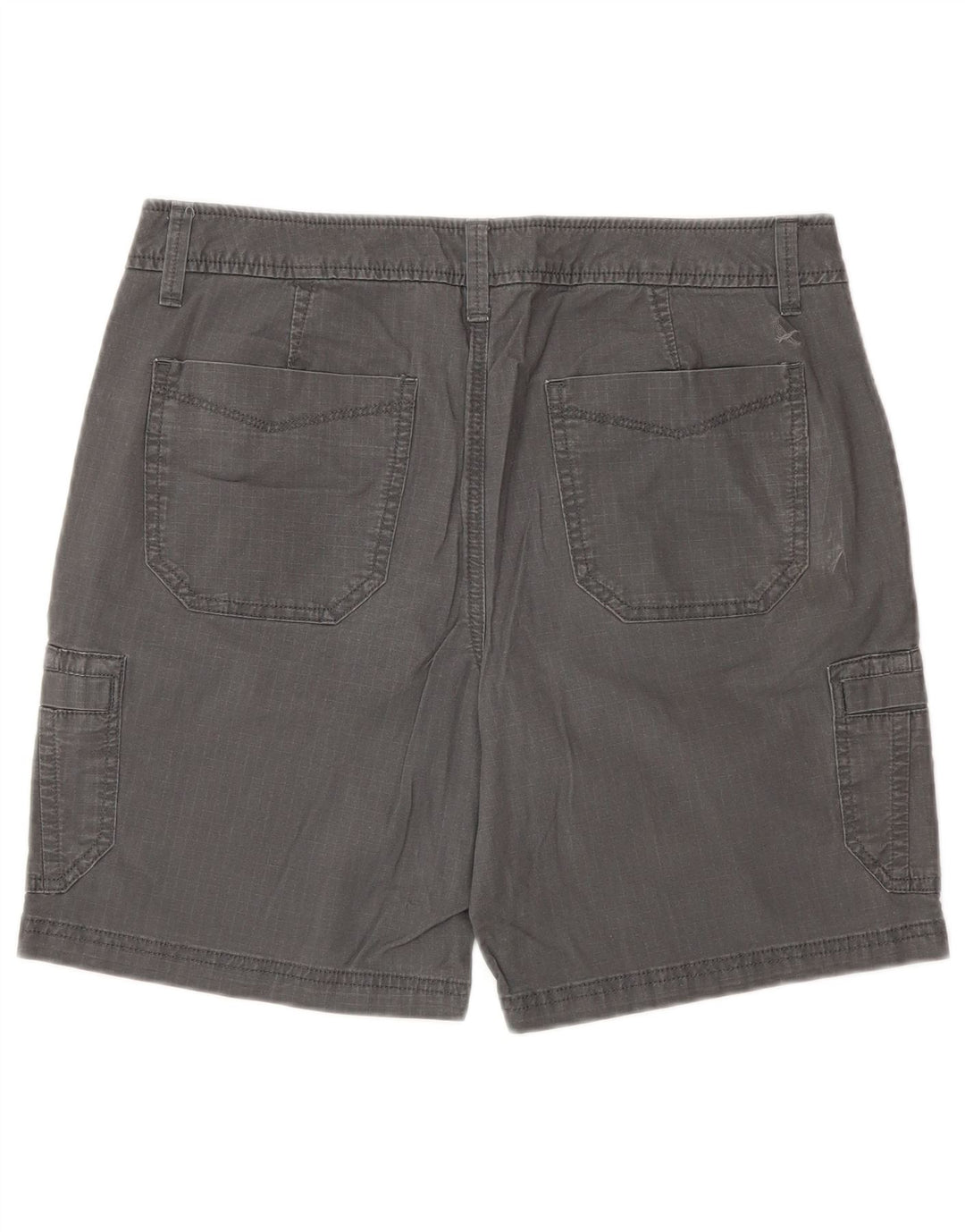 Eddie Bauer Ženske Cargo kratke hlače s blagim zavojima US 6 srednje W30 sivi pamuk