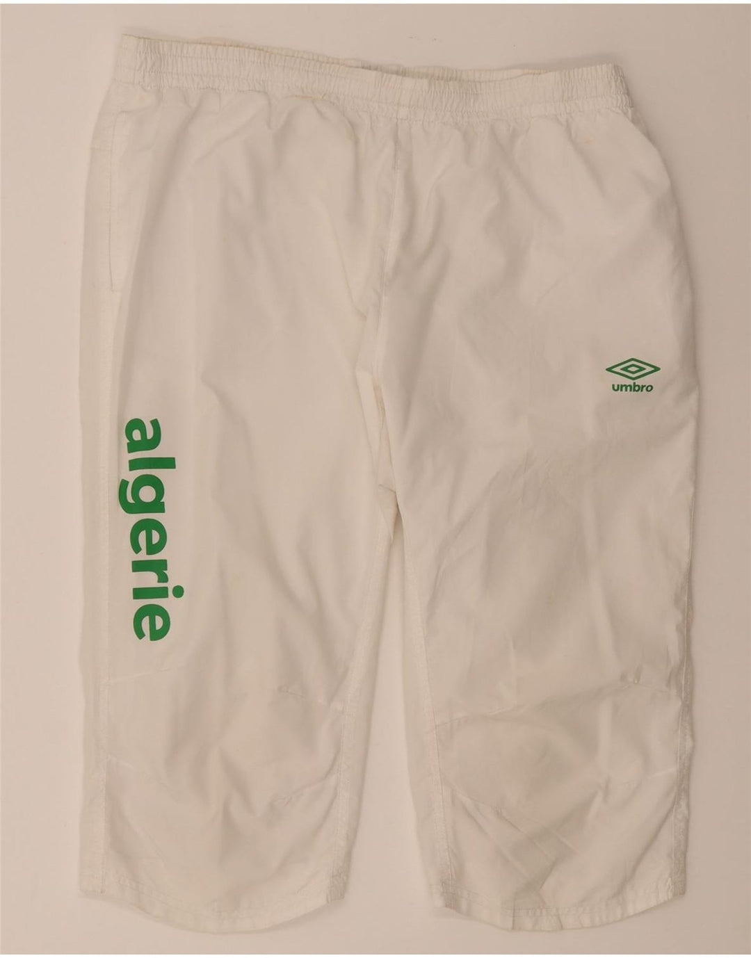 Umbro muške kratke bermude s grafičkim motivima 2XL bijeli poliester