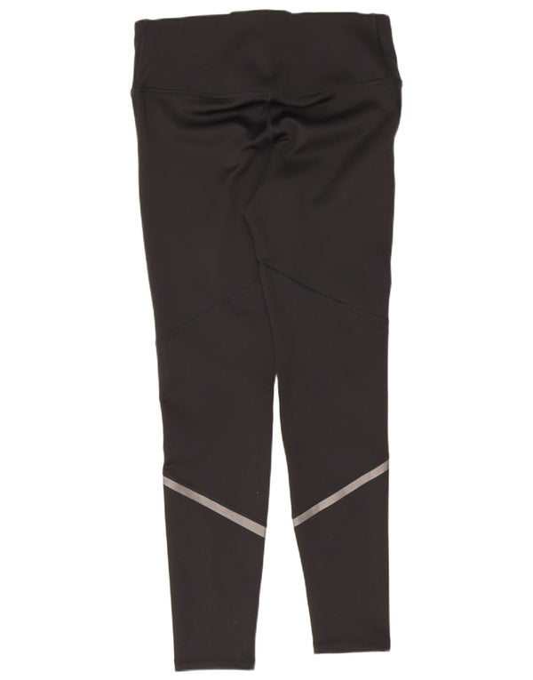 Under Armour Womens Cold Gear Graphic Leggings UK 12 Medium Black