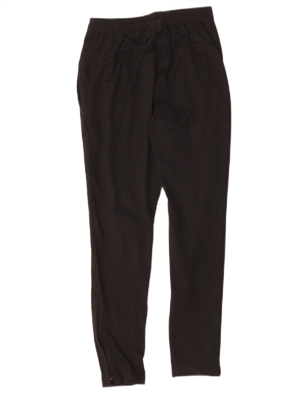 NIKE Boys Tracksuit Trousers 8-9 Years Small Black Polyester
