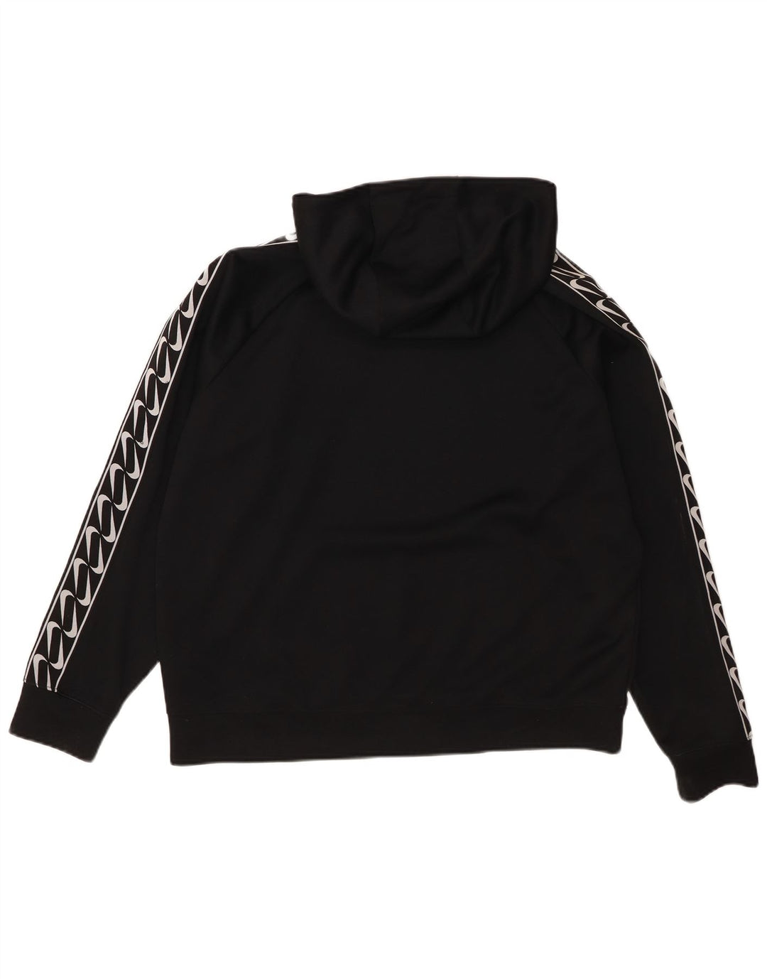 Ženska majica s kapuljačom Nike Graphic Oversized UK 14 Srednje crni poliester